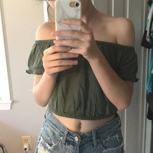 Aerie Off the Shoulder Blouse